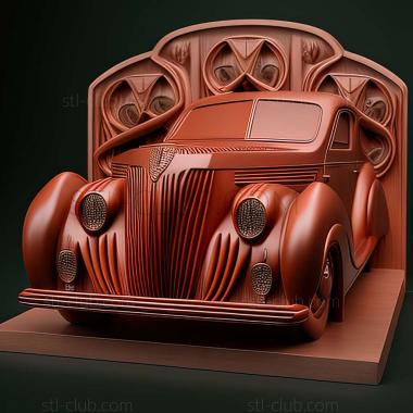 3D модель koda Superb 1934 1949 (STL)